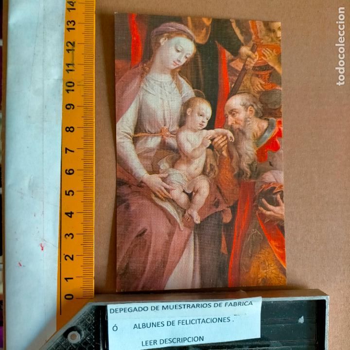 Postales: REFERENCIA MUESTRAS : FELICITACION NAVIDAD DESPEGADA DE MUESTRARIO O ALBUM DE TIENDA . LEER