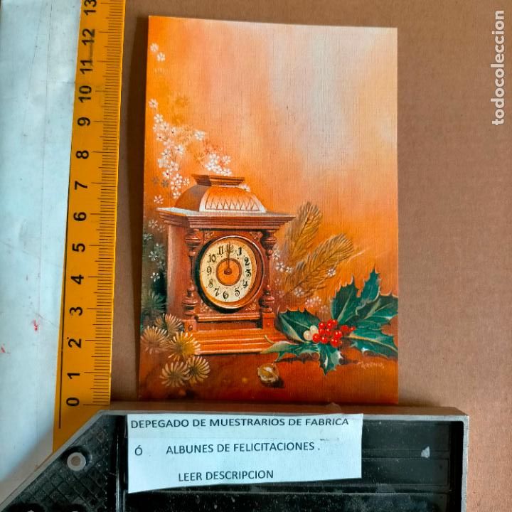 Postais: REFERENCIA MUESTRAS : FELICITACION NAVIDAD DESPEGADA DE MUESTRARIO O ALBUM DE TIENDA . LEER