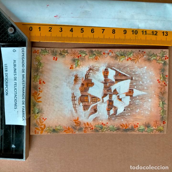Postales: REFERENCIA MUESTRAS : FELICITACION NAVIDAD DESPEGADA DE MUESTRARIO O ALBUM DE TIENDA . LEER
