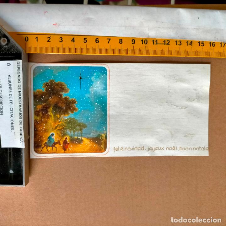 Postales: REFERENCIA MUESTRAS : FELICITACION NAVIDAD DESPEGADA DE MUESTRARIO O ALBUM DE TIENDA . LEER