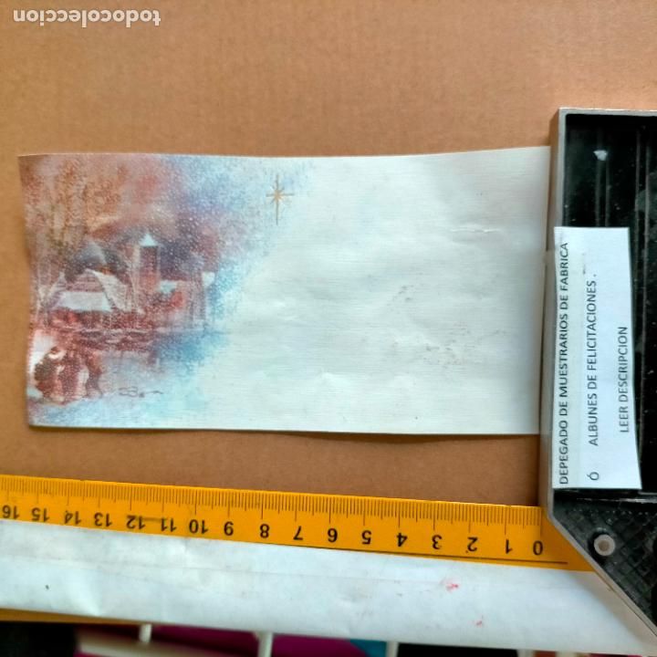 Postales: REFERENCIA MUESTRAS : FELICITACION NAVIDAD DESPEGADA DE MUESTRARIO O ALBUM DE TIENDA . LEER