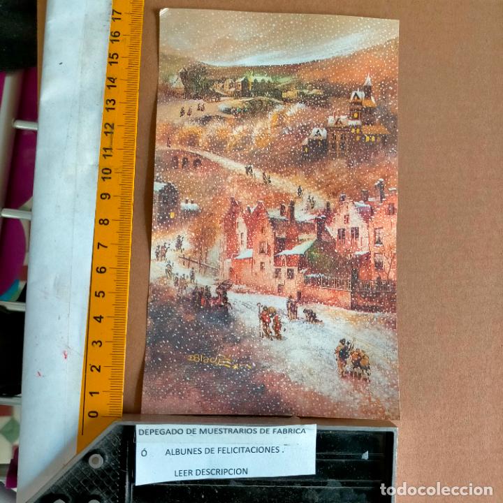 Postales: REFERENCIA MUESTRAS : FELICITACION NAVIDAD DESPEGADA DE MUESTRARIO O ALBUM DE TIENDA . LEER