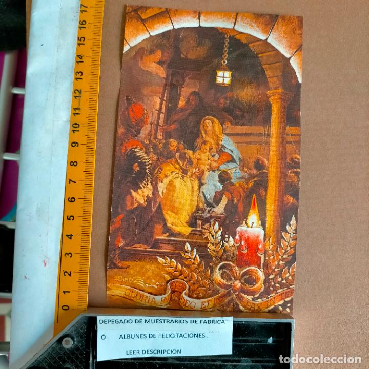 Postales: REFERENCIA MUESTRAS : FELICITACION NAVIDAD DESPEGADA DE MUESTRARIO O ALBUM DE TIENDA . LEER