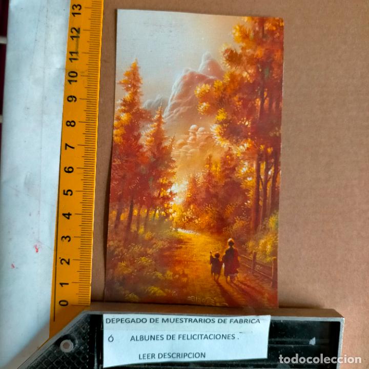 Postales: REFERENCIA MUESTRAS : FELICITACION NAVIDAD DESPEGADA DE MUESTRARIO O ALBUM DE TIENDA . LEER