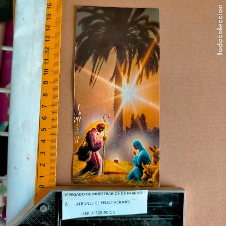 Cartes Postales: REFERENCIA MUESTRAS : FELICITACION NAVIDAD DESPEGADA DE MUESTRARIO O ALBUM DE TIENDA . LEER