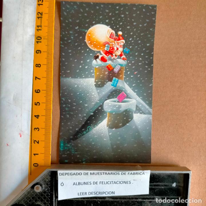 Postcards: REFERENCIA MUESTRAS : FELICITACION NAVIDAD DESPEGADA DE MUESTRARIO O ALBUM DE TIENDA . LEER