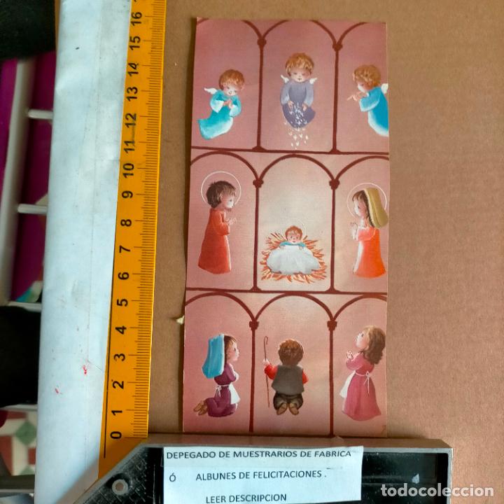 Postcards: REFERENCIA MUESTRAS : FELICITACION NAVIDAD DESPEGADA DE MUESTRARIO O ALBUM DE TIENDA . LEER