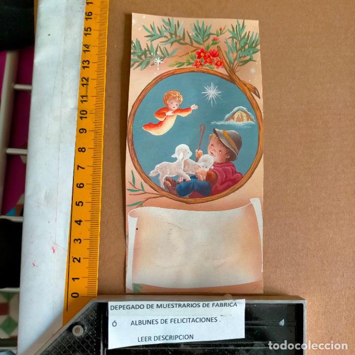 Postcards: REFERENCIA MUESTRAS : FELICITACION NAVIDAD DESPEGADA DE MUESTRARIO O ALBUM DE TIENDA . LEER