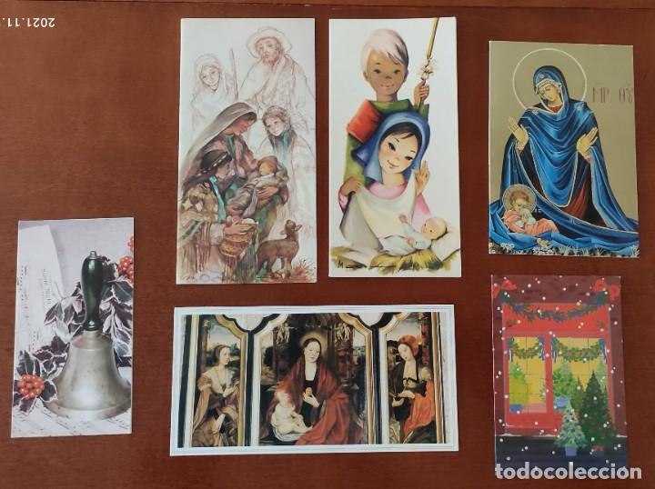 Postales: Lote postales navide&ntilde;as - Foto 1