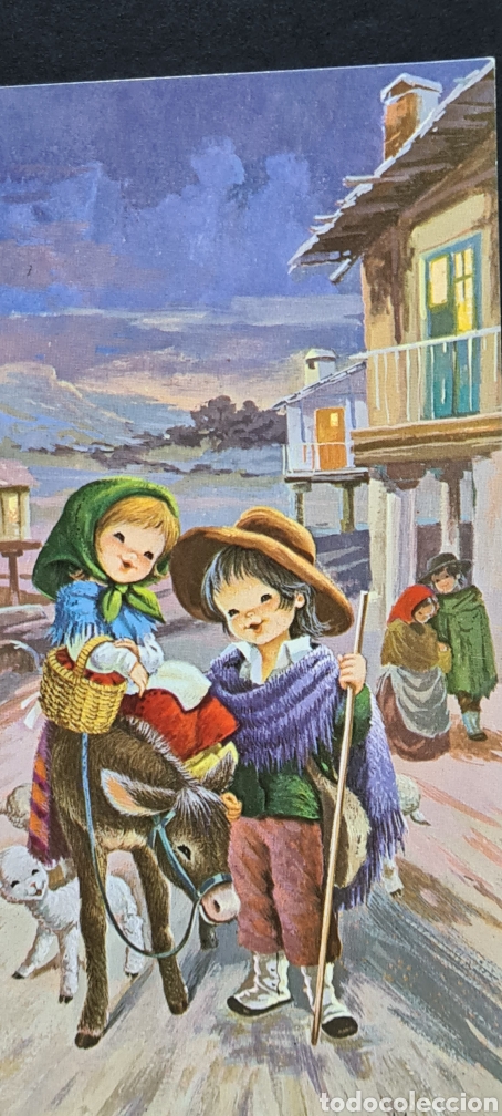 Postkarten: Preciosa postal de Navidad. Diptico. Vernet. CyZ. Sin escribir