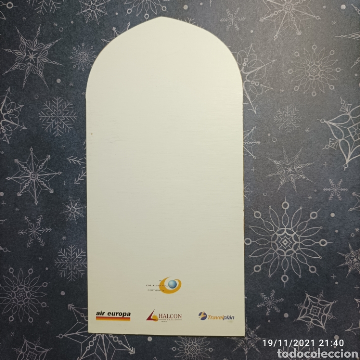Postales: Postal de Navidad. Tr&iacute;ptico. - Foto 4