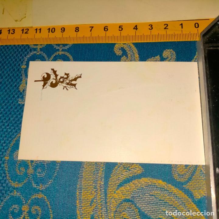Cartes Postales: REFERENCIA MUESTRAS : FELICITACION NAVIDAD DESPEGADA DE MUESTRARIO O ALBUM DE TIENDA . LEER