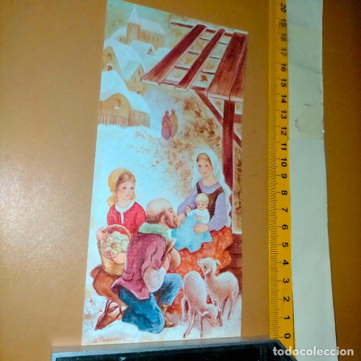 Postais: REFERENCIA MUESTRAS : FELICITACION NAVIDAD DESPEGADA DE MUESTRARIO O ALBUM DE TIENDA . LEER