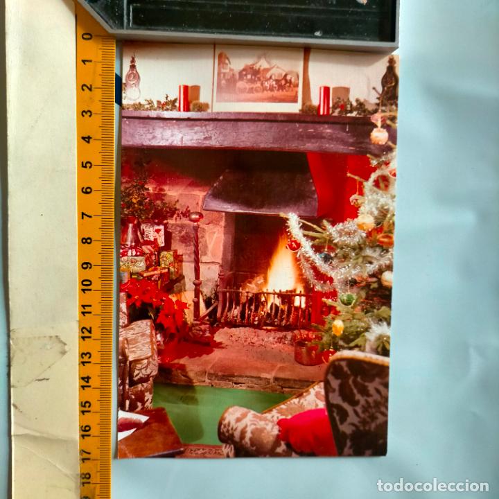 Postcards: REFERENCIA MUESTRAS : FELICITACION NAVIDAD DESPEGADA DE MUESTRARIO O ALBUM DE TIENDA . LEER