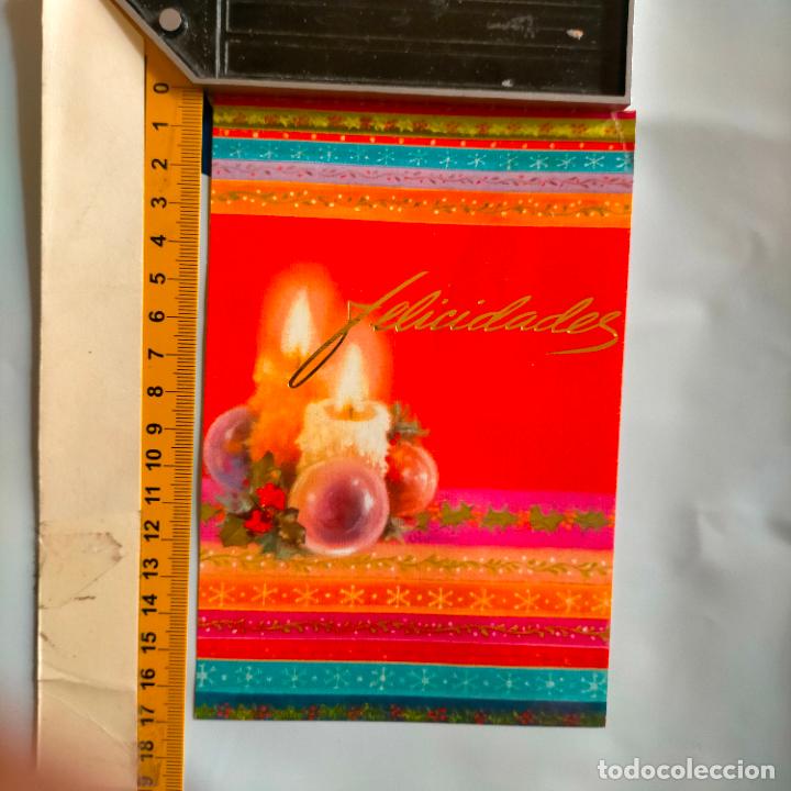 Postales: REFERENCIA MUESTRAS : FELICITACION NAVIDAD DESPEGADA DE MUESTRARIO O ALBUM DE TIENDA . LEER