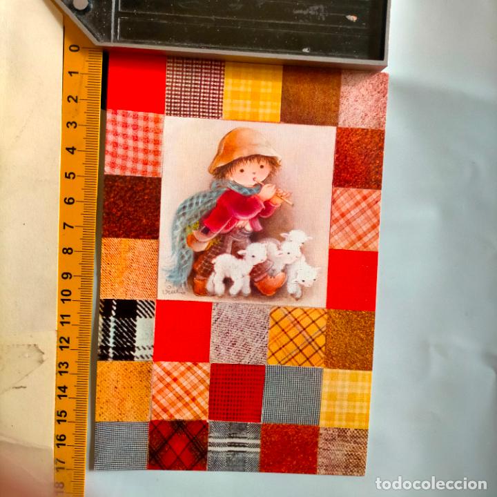 Postcards: REFERENCIA MUESTRAS : FELICITACION NAVIDAD DESPEGADA DE MUESTRARIO O ALBUM DE TIENDA . LEER