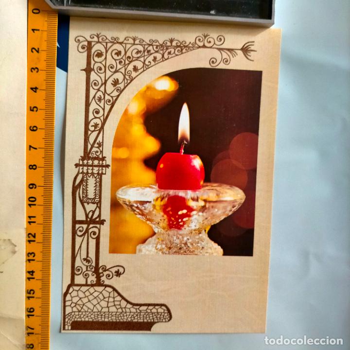 Postales: REFERENCIA MUESTRAS : FELICITACION NAVIDAD DESPEGADA DE MUESTRARIO O ALBUM DE TIENDA . LEER