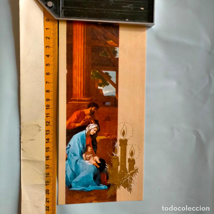 Postales: REFERENCIA MUESTRAS : FELICITACION NAVIDAD DESPEGADA DE MUESTRARIO O ALBUM DE TIENDA . LEER