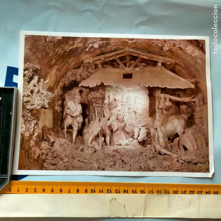 Postales: REFERENCIA MUESTRAS : FELICITACION NAVIDAD DESPEGADA DE MUESTRARIO O ALBUM DE TIENDA . LEER