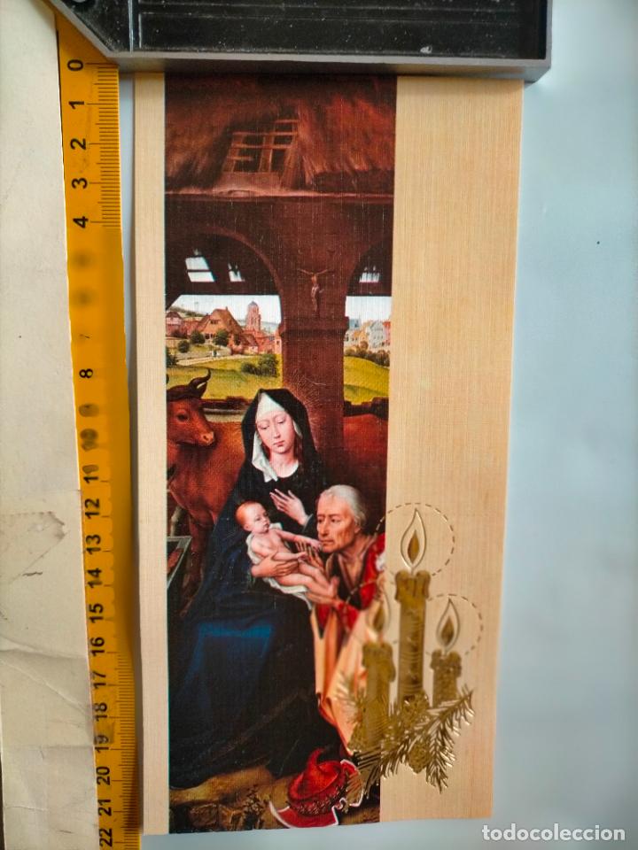 Postales: REFERENCIA MUESTRAS : FELICITACION NAVIDAD DESPEGADA DE MUESTRARIO O ALBUM DE TIENDA . LEER