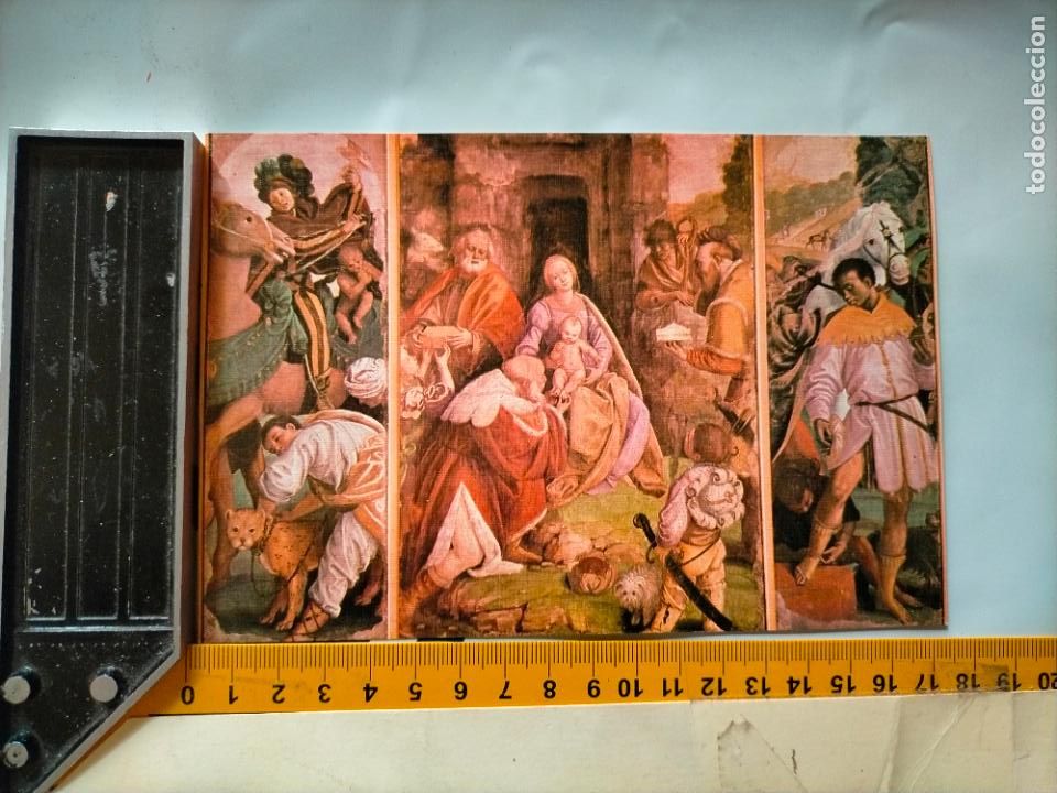 Postales: REFERENCIA MUESTRAS : FELICITACION NAVIDAD DESPEGADA DE MUESTRARIO O ALBUM DE TIENDA . LEER