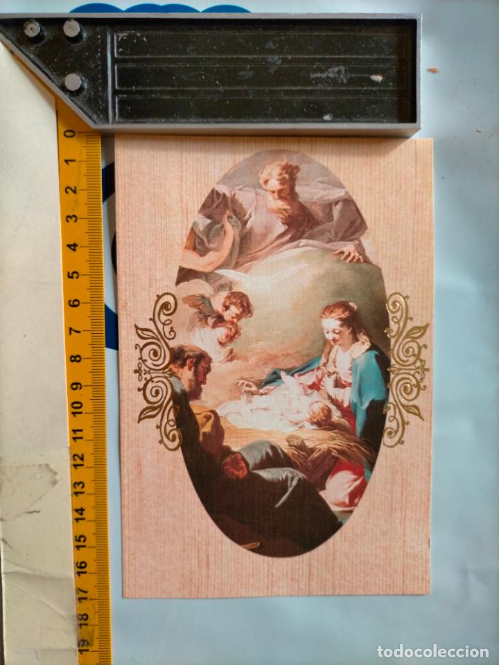 Postales: REFERENCIA MUESTRAS : FELICITACION NAVIDAD DESPEGADA DE MUESTRARIO O ALBUM DE TIENDA . LEER