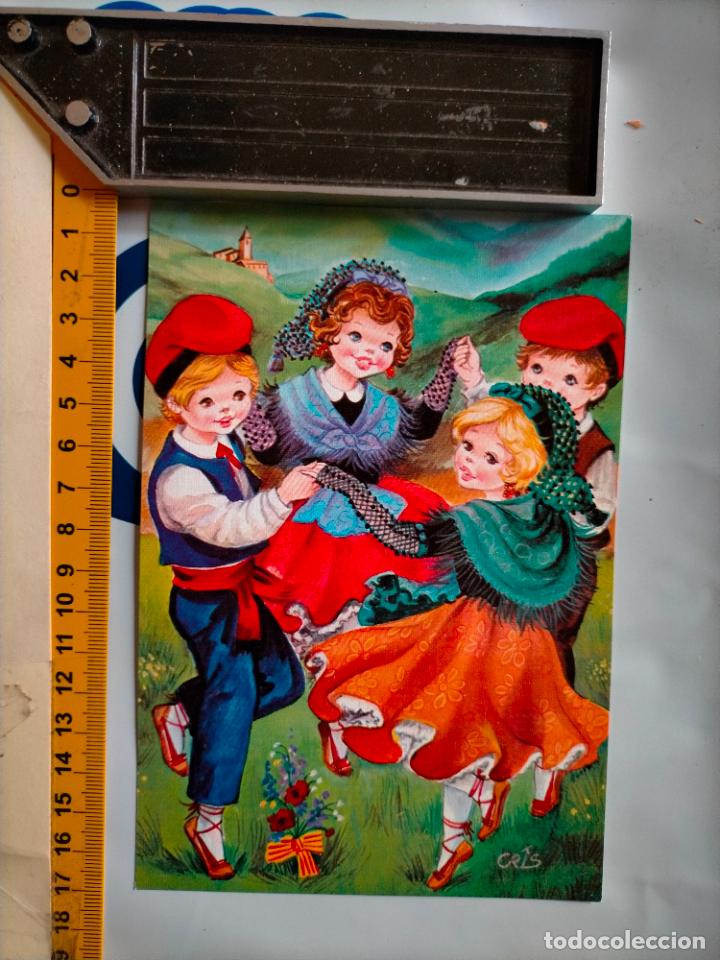 Postales: REFERENCIA MUESTRAS : FELICITACION NAVIDAD DESPEGADA DE MUESTRARIO O ALBUM DE TIENDA . LEER