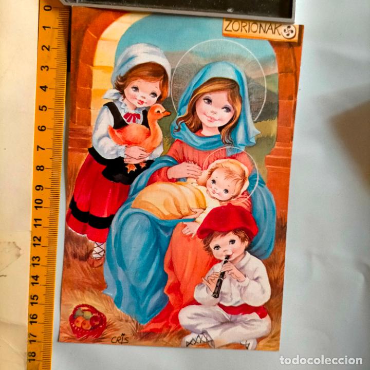 Postales: REFERENCIA MUESTRAS : FELICITACION NAVIDAD DESPEGADA DE MUESTRARIO O ALBUM DE TIENDA . LEER