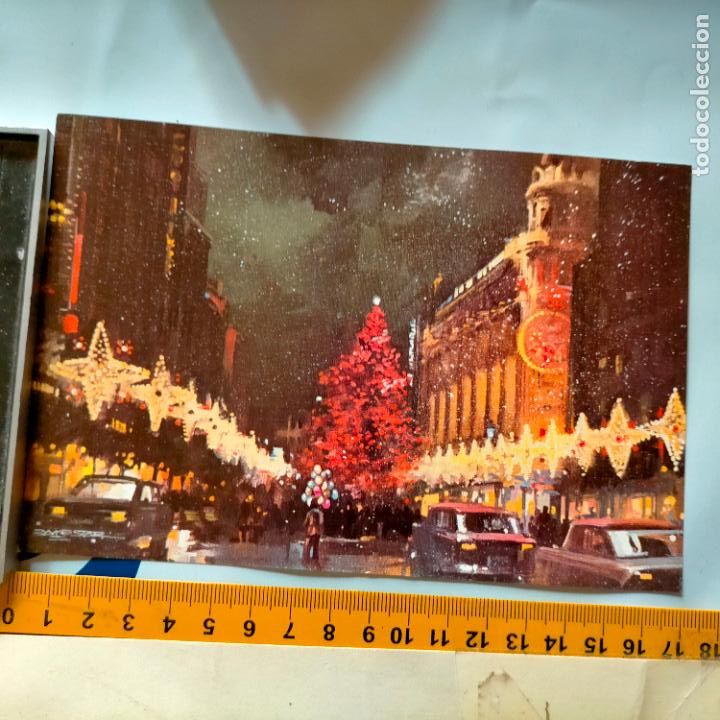 Postales: REFERENCIA MUESTRAS : FELICITACION NAVIDAD DESPEGADA DE MUESTRARIO O ALBUM DE TIENDA . LEER