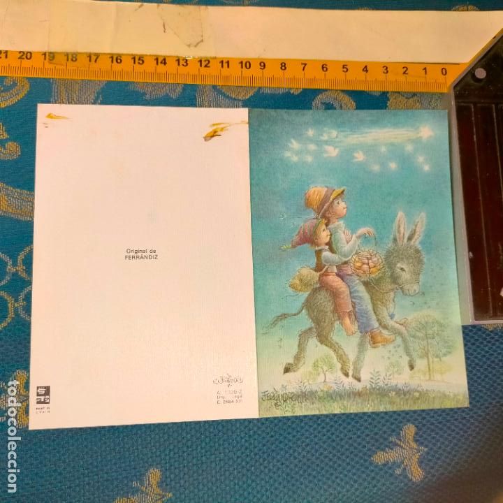 Postales: FELICITACION NAVIDAD - diptico FERRANDIZ - Foto 1