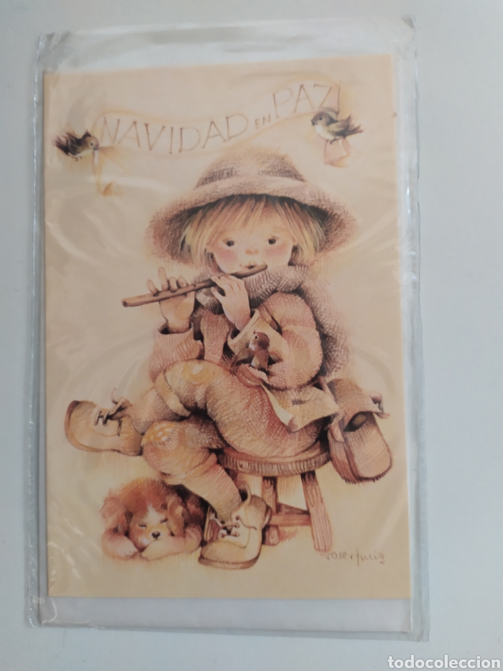 Postales: Postal de Navidad ilustra Roser Puig - Foto 1