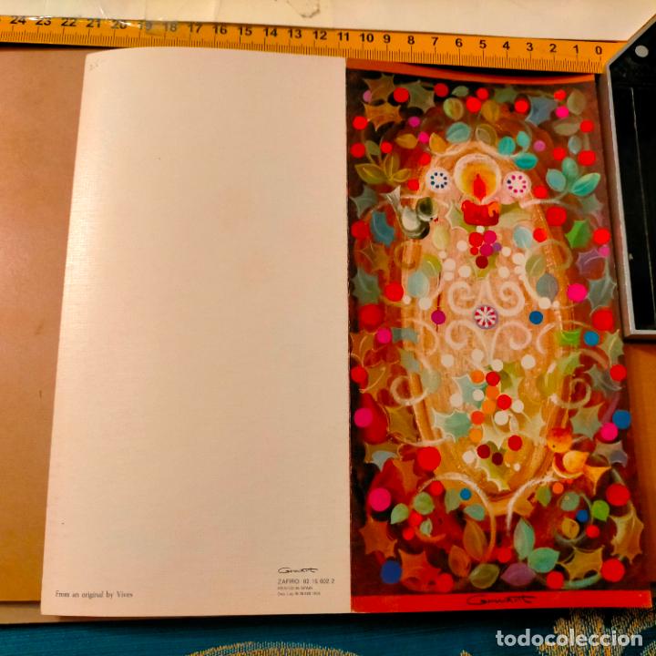 Postkarten: ANTIGUA ORIGINAL FELICITACION NAVIDE&Ntilde;A DE NAVIDAD - GRUART - DIPTICO SIN CIRCULAR