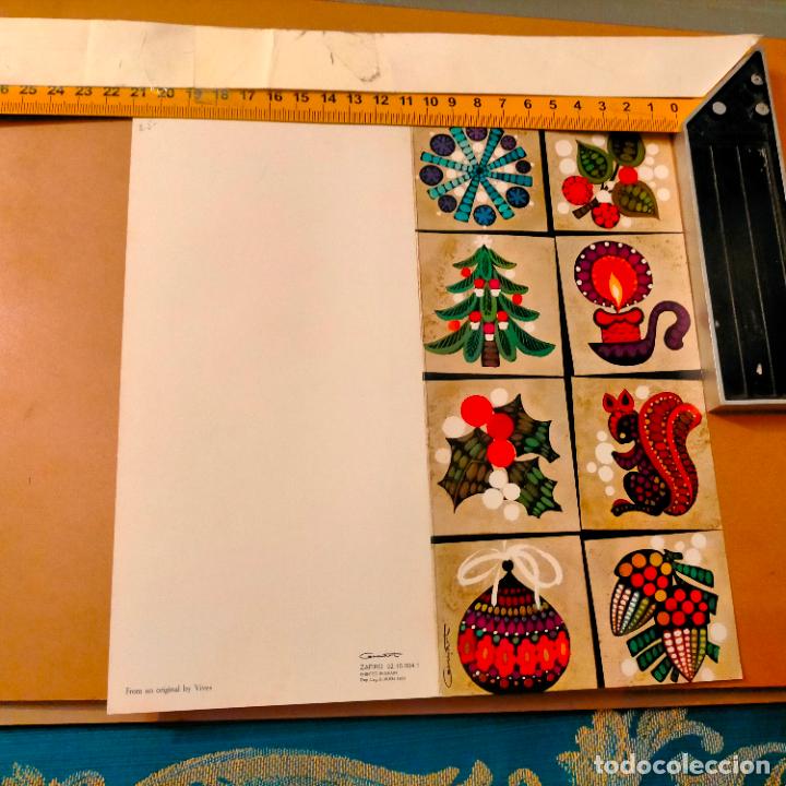 Postkarten: ANTIGUA ORIGINAL FELICITACION NAVIDE&Ntilde;A DE NAVIDAD - GRUART - DIPTICO SIN CIRCULAR