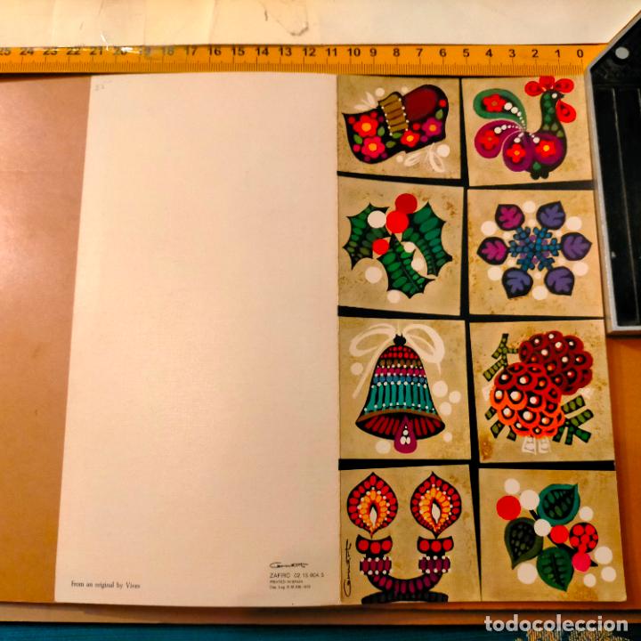 Postkarten: ANTIGUA ORIGINAL FELICITACION NAVIDE&Ntilde;A DE NAVIDAD - GRUART - DIPTICO SIN CIRCULAR