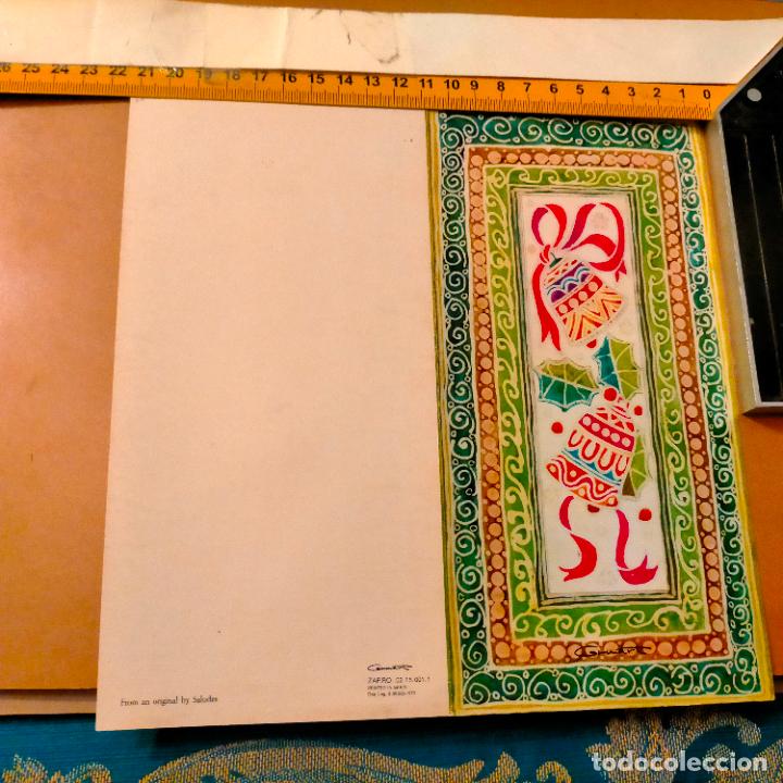 Postales: ANTIGUA ORIGINAL FELICITACION NAVIDE&Ntilde;A DE NAVIDAD - GRUART - DIPTICO SIN CIRCULAR
