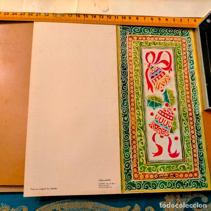 Postales: ANTIGUA ORIGINAL FELICITACION NAVIDE&Ntilde;A DE NAVIDAD - GRUART - DIPTICO SIN CIRCULAR
