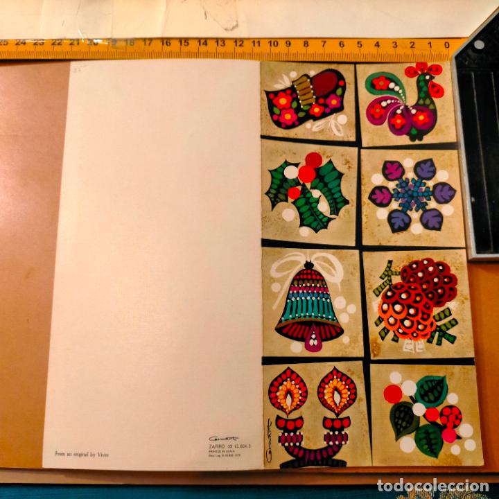Postales: ANTIGUA ORIGINAL FELICITACION NAVIDE&Ntilde;A DE NAVIDAD - GRUART - DIPTICO SIN CIRCULAR