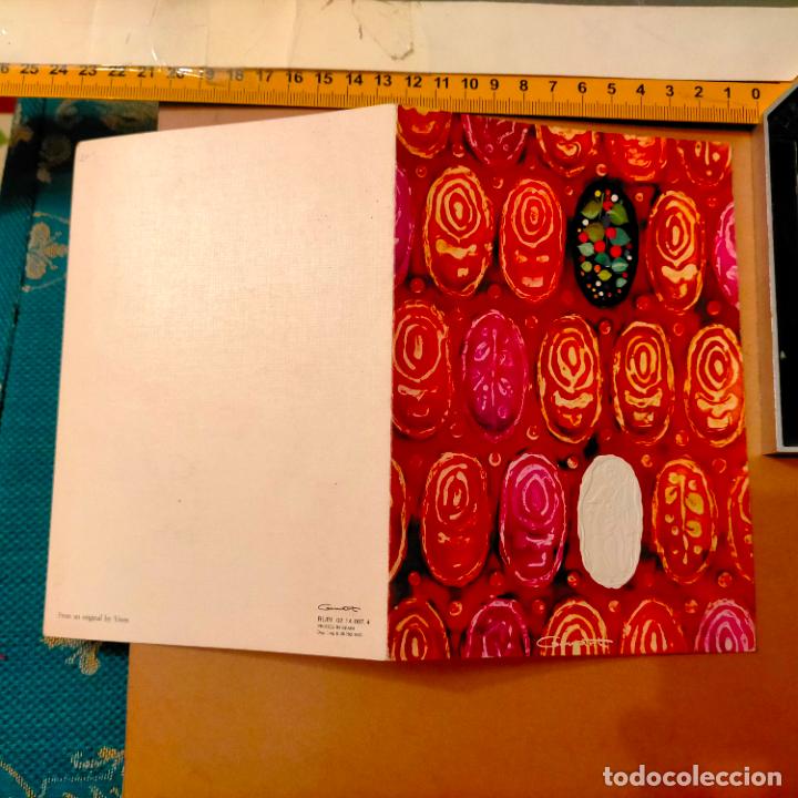 Cartoline: ANTIGUA ORIGINAL FELICITACION NAVIDE&Ntilde;A DE NAVIDAD - GRUART - DIPTICO SIN CIRCULAR