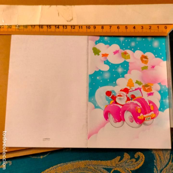 Cartoline: ANTIGUA ORIGINAL FELICITACION NAVIDE&Ntilde;A DE NAVIDAD - OFERTA POR LOTES