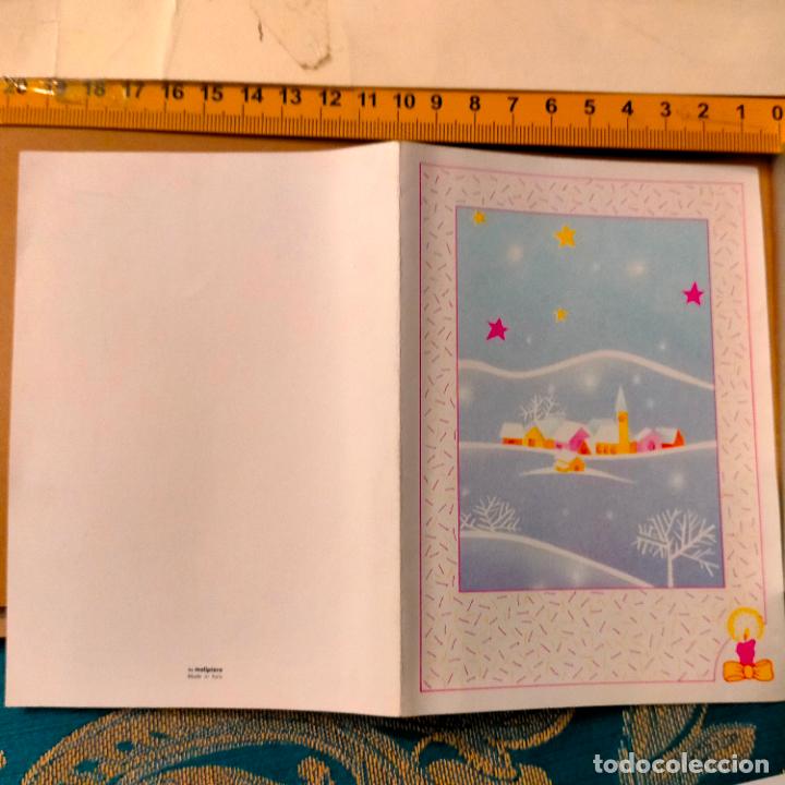 Postcards: ANTIGUA ORIGINAL FELICITACION NAVIDE&Ntilde;A DE NAVIDAD - OFERTA POR LOTES
