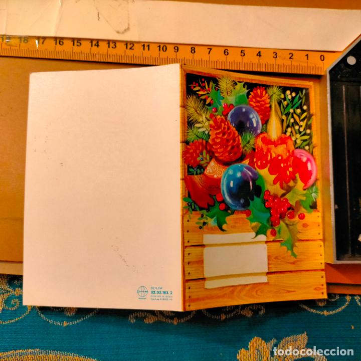 Postcards: ANTIGUA ORIGINAL FELICITACION NAVIDE&Ntilde;A DE NAVIDAD - OFERTA POR LOTES
