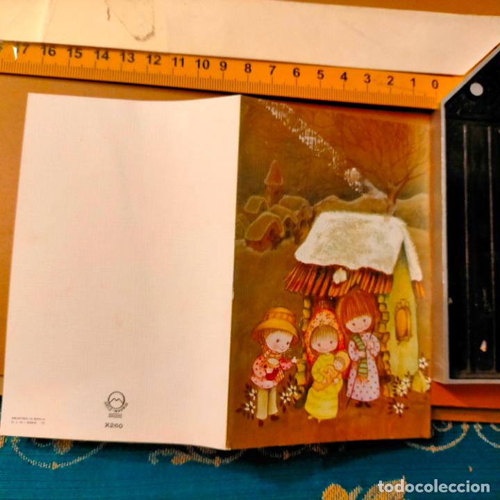 Postcards: ANTIGUA ORIGINAL FELICITACION NAVIDE&Ntilde;A DE NAVIDAD - OFERTA POR LOTES