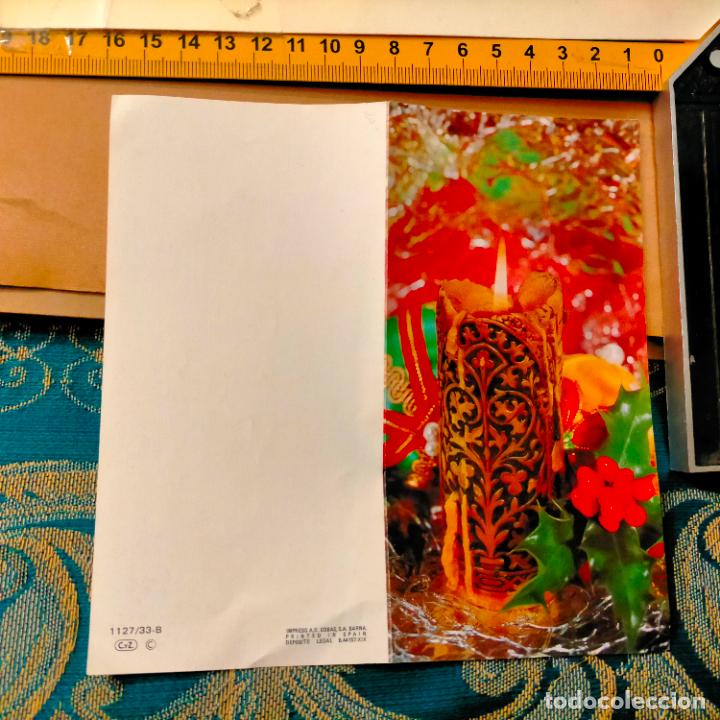 Postcards: ANTIGUA ORIGINAL FELICITACION NAVIDE&Ntilde;A DE NAVIDAD - OFERTA POR LOTES