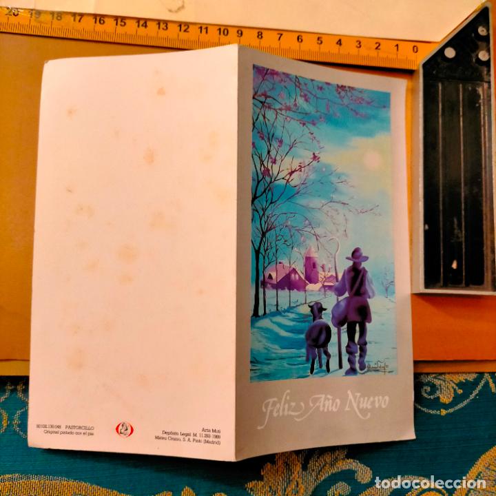 Postcards: ANTIGUA ORIGINAL FELICITACION NAVIDE&Ntilde;A DE NAVIDAD - OFERTA POR LOTES