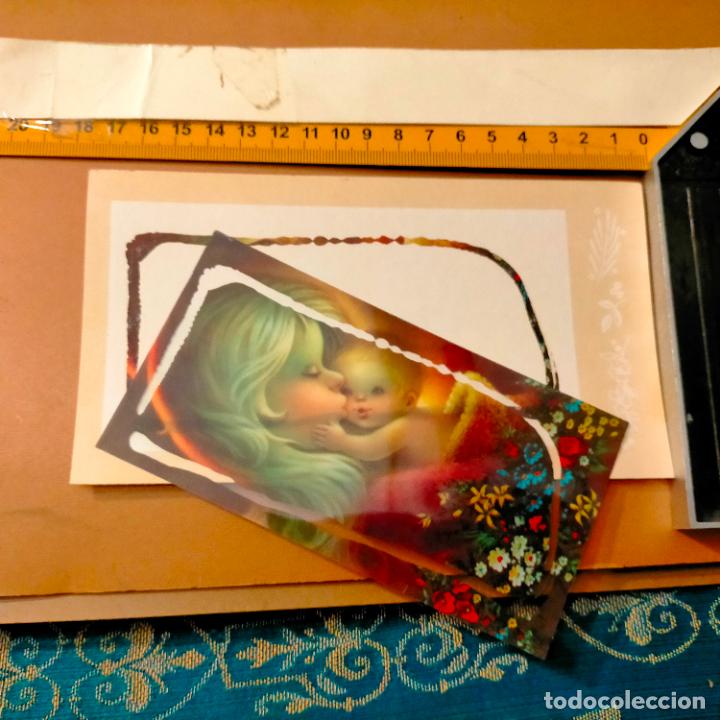 Postcards: ANTIGUA ORIGINAL FELICITACION NAVIDE&Ntilde;A DE NAVIDAD - OFERTA POR LOTES