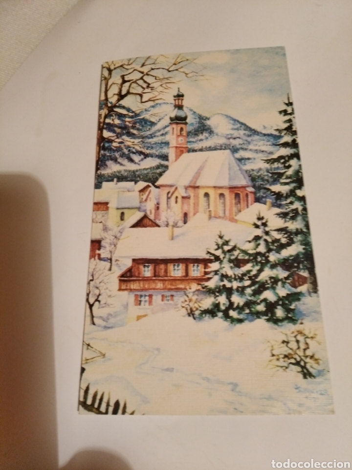Postales: Postal de Navidad de artis Mutis - Foto 1
