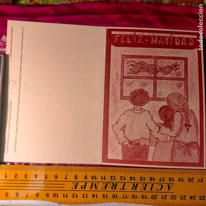 Postales: HAGA SU OFERTA FELICITACION DE NAVIDAD TARJETA NAVIDE&Ntilde;A Christmas DECORACION PORTAL DE BELEN O ARBOL