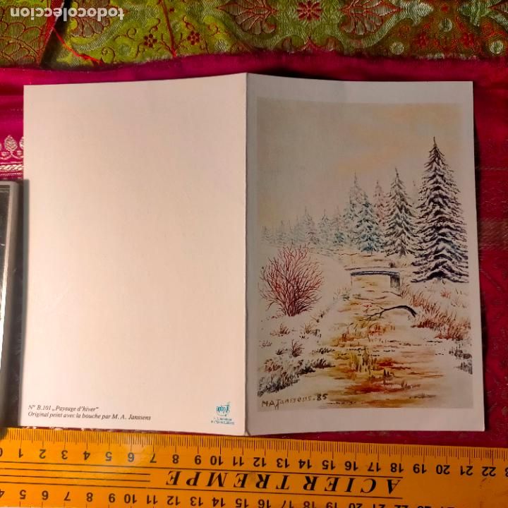 Postales: HAGA SU OFERTA FELICITACION DE NAVIDAD TARJETA NAVIDE&Ntilde;A Christmas DECORACION PORTAL DE BELEN O ARBOL