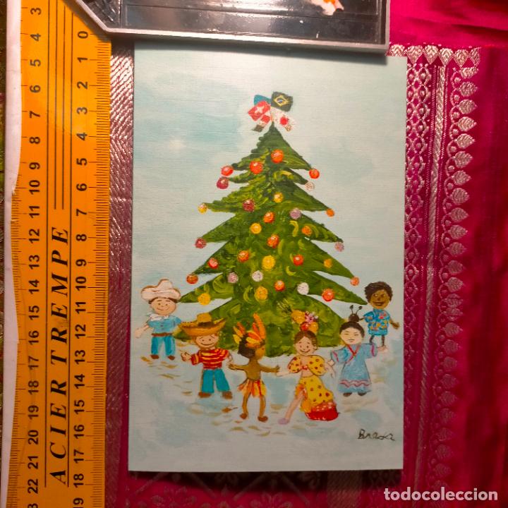 Postkarten: HAGA SU OFERTA FELICITACION DE NAVIDAD TARJETA NAVIDE&Ntilde;A Christmas DECORACION PORTAL DE BELEN O ARBOL