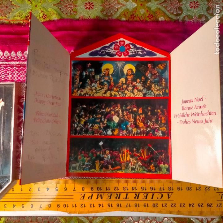 Postkarten: HAGA SU OFERTA FELICITACION DE NAVIDAD TARJETA NAVIDE&Ntilde;A Christmas DECORACION PORTAL DE BELEN O ARBOL